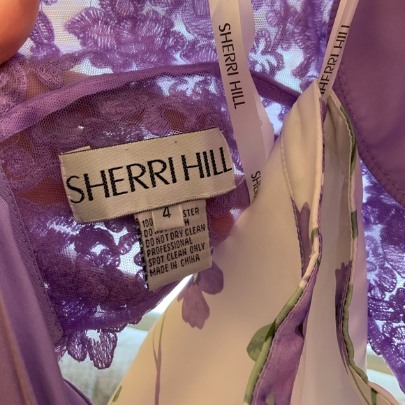 Sherri Hill prom dress (worn 1x) - Picture 3 of 4
